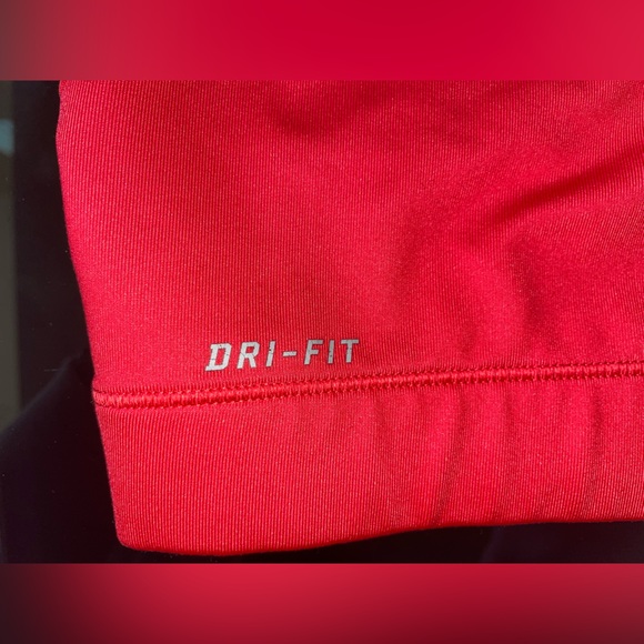 Nike Sports Bra Red Orange XS - Picture 3 of 5